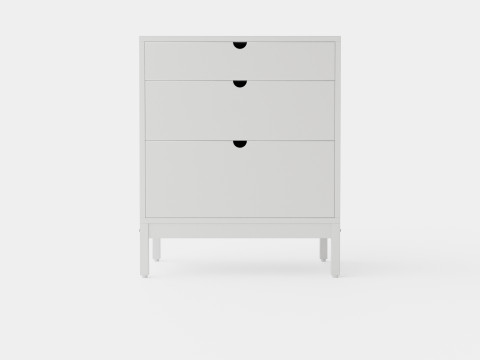 Stokke Home Chest White Model 3D