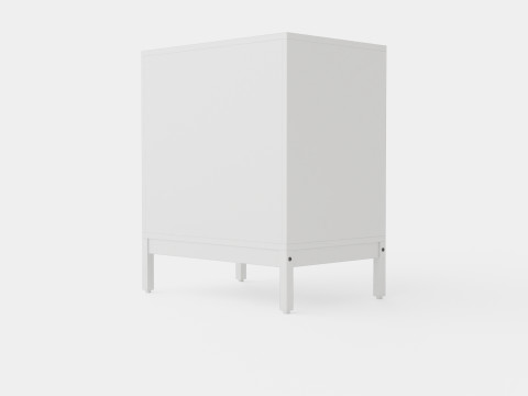 Stokke Home Chest White Model 3D