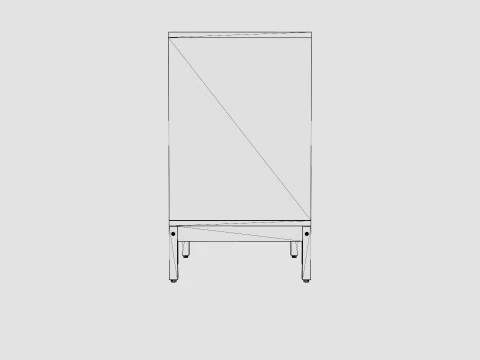 Stokke Home Chest White 3D Model