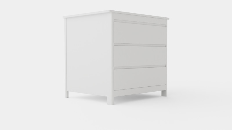 Troll Shoe Cabinet LUKAS 3D Model .c4d .max .obj .3ds .fbx .stl .blend 