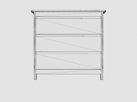 Troll Shoe Cabinet LUKAS 3D Model