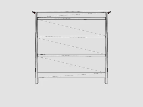 Troll Shoe Cabinet LUKAS 3D Model