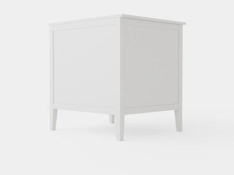 Troll Shoe Cabinet Royal White 3D Model