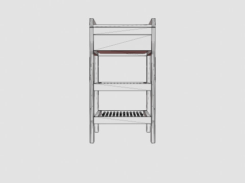Troll Shoe Rack LUKAS 3D Model
