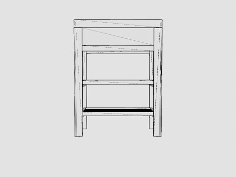 Troll Shoe Rack LUKAS 3D Model