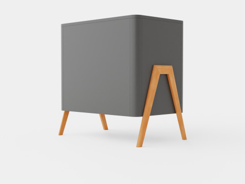 Troll Torsten Chest Grey 3D Model