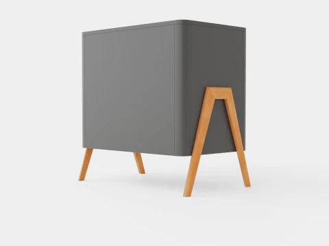 Troll Torsten Chest Grey 3D Model