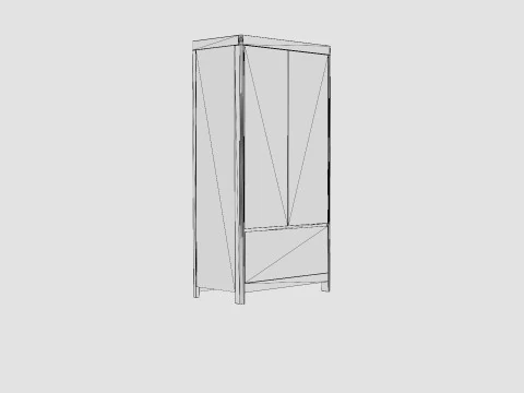 Troll Wardrobe LUKAS 3D Model