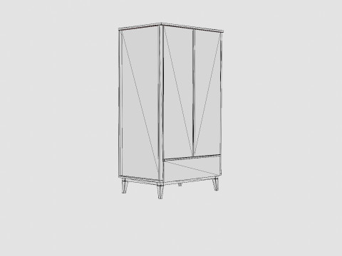 Troll Wardrobe Scandy Modèle 3D