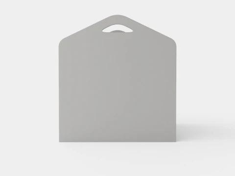Z Kids Concept Chest Star Gray 3D Model
