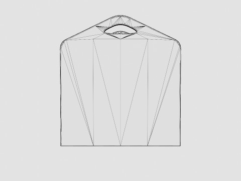 Z Kids Concept Chest Star Gray 3D मॉडल