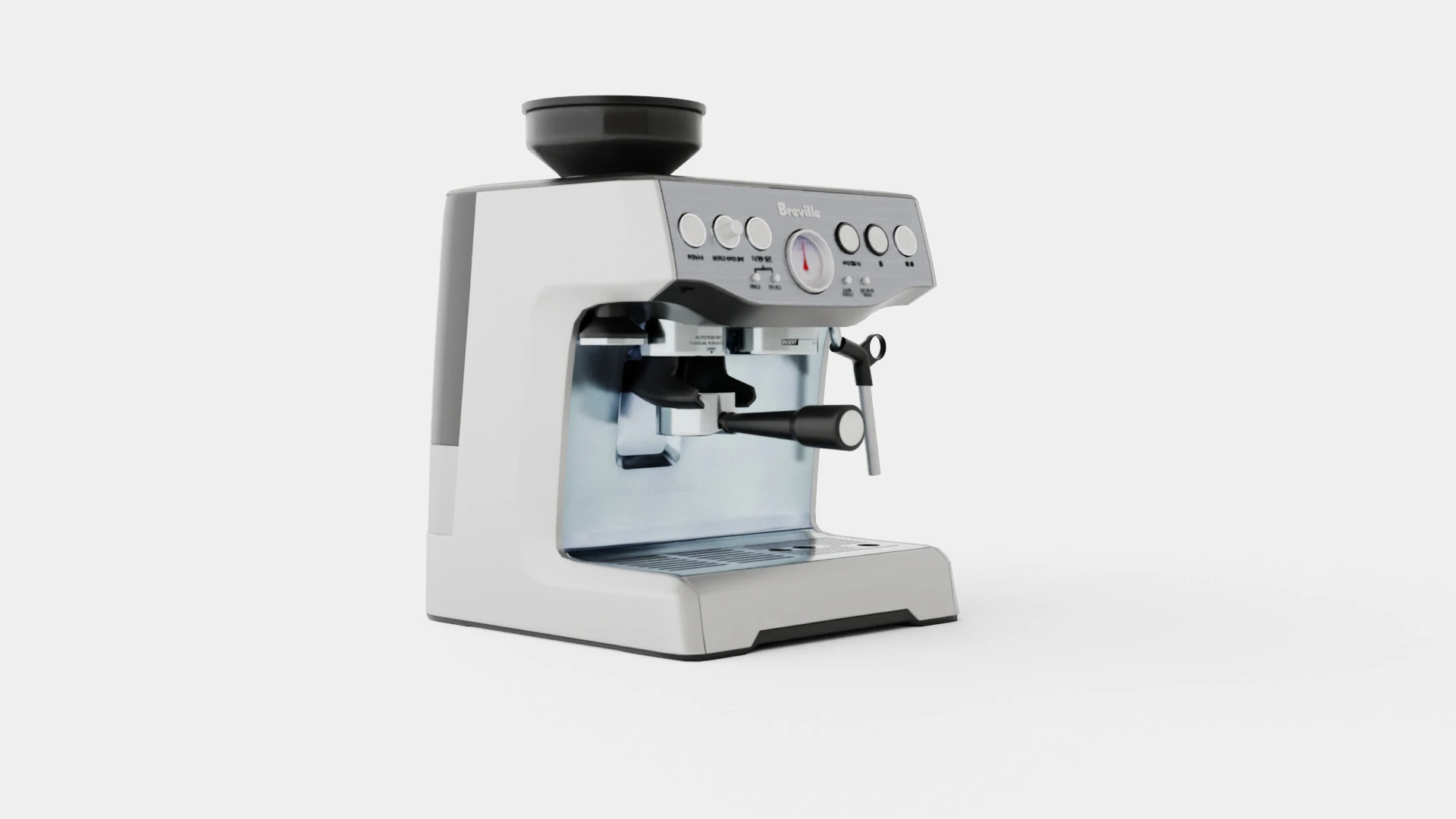 Barista Express 3D Model .c4d .max .obj .3ds .fbx .stl .blend 