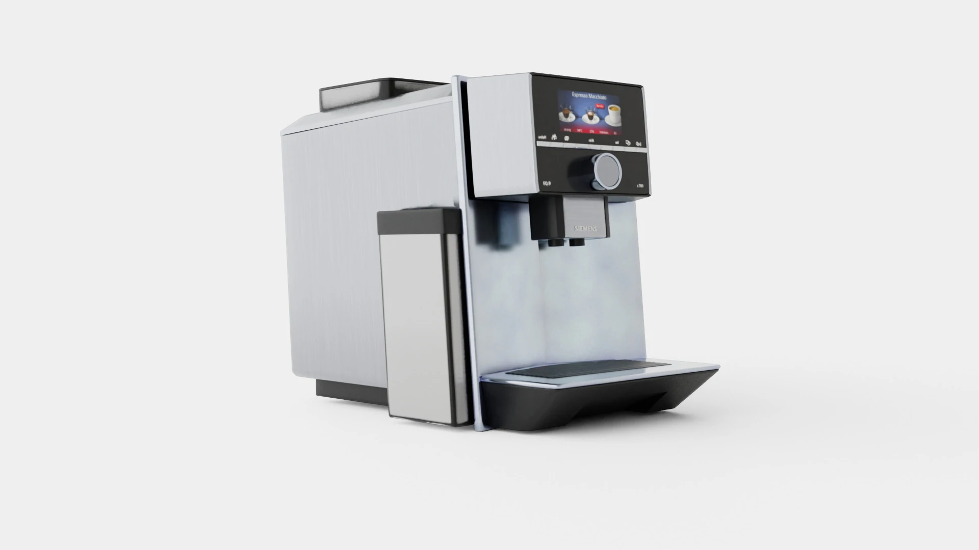 Coffee EQ9 3D Model .c4d .max .obj .3ds .fbx .stl .blend 