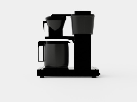 Coffeemaker KBG962AO Black 3D Модель