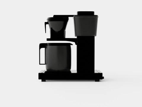 Coffeemaker KBG962AO Black 3D Model