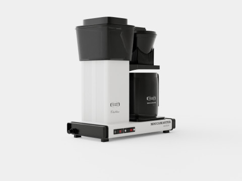 Coffeemaker KBG962AO White metallic 3D मॉडल