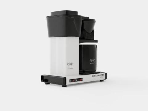 Coffeemaker KBG962AO White metallic 3D Model