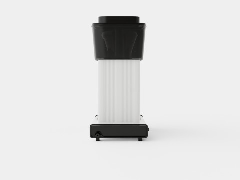 Coffeemaker KBG962AO White metallic Modelo 3D