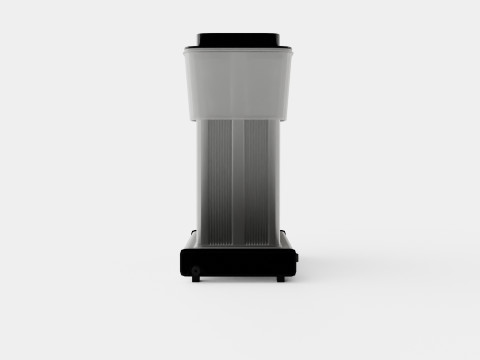 Coffeemaker Matt silver HB951AO Modelo 3D