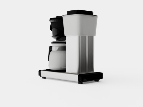 Coffeemaker Matt silver HB951AO Modelo 3D