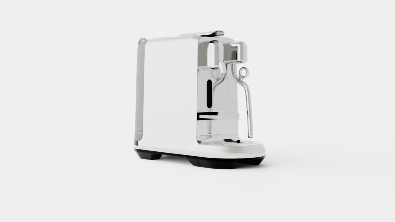Creatista Plus J520 Coffeemachine Stainless steel Modello 3D .c4d .max .obj .3ds .fbx .stl .blend 