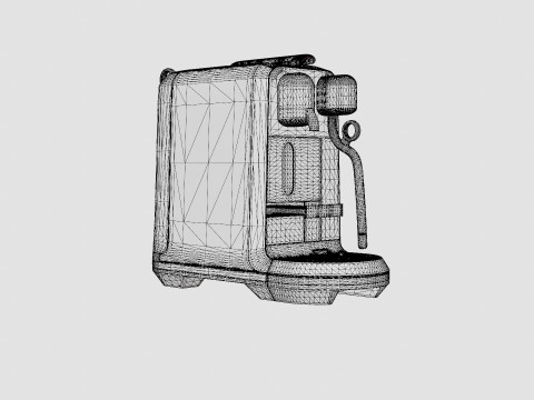 Creatista Plus J520 Coffeemachine Stainless steel Modello 3D