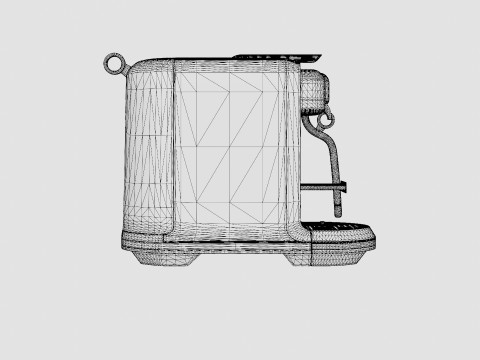 Creatista Plus J520 Coffeemachine Stainless steel Modello 3D