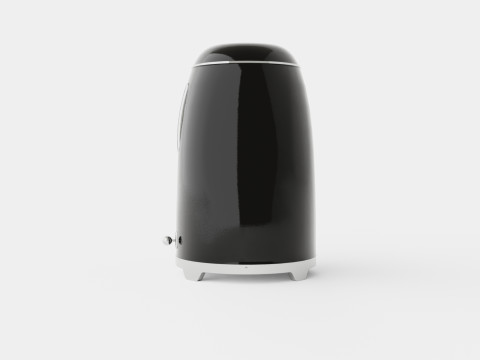 Retro Coffeemaker Black 3D 모델