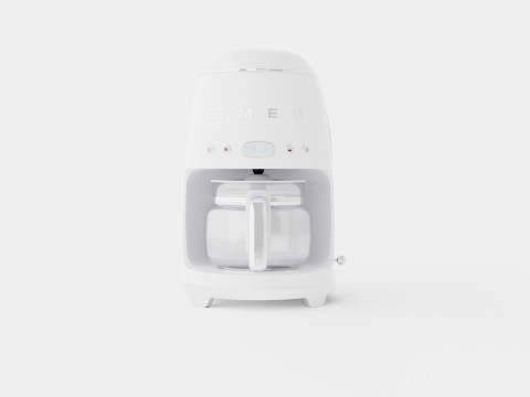 Retro Coffeemaker White Modelo 3D