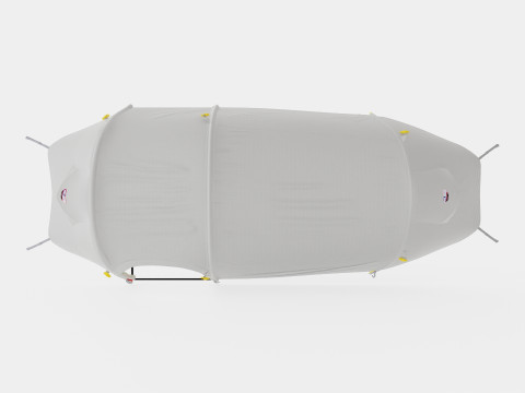 Breheimen 2 Camp Tent Model 3D