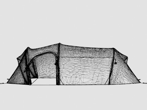 Breheimen 2 Camp Tent Model 3D