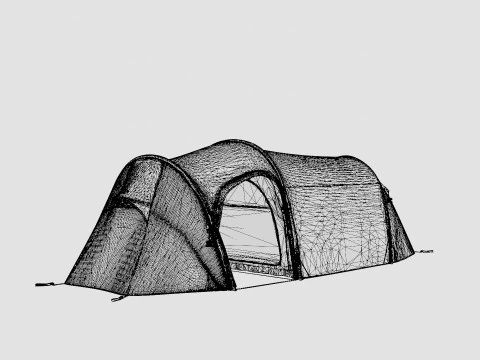 Tente de camping Breheimen 2 Modèle 3D