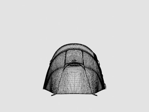 Tente de camping Breheimen 2 Modèle 3D