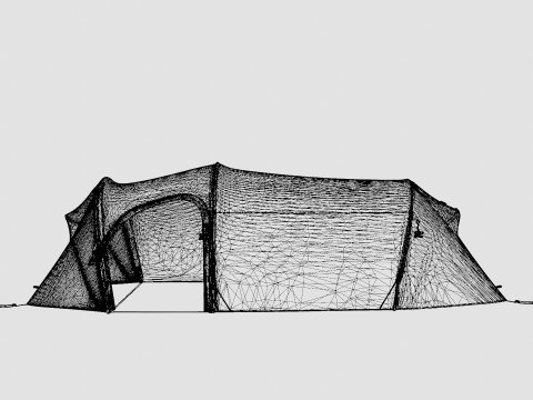 Breheimen 3 Camp Tent 3D Model