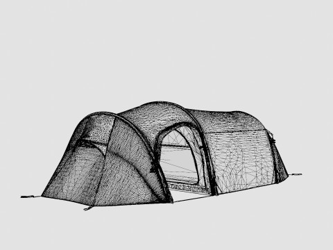 Breheimen 3 Camp Tent 3D Model