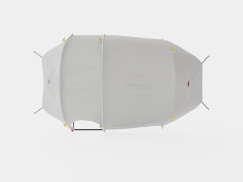 Breheimen 4 Camp Tent Modelo 3D