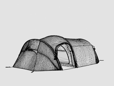 Breheimen 4 Camp Tent 3D Model