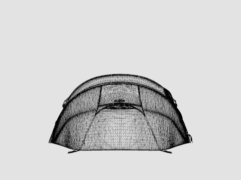 Breheimen 4 Camp Tent 3D Model