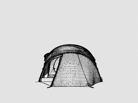 Lofoten Trek 3 Camp Tent 3D Model