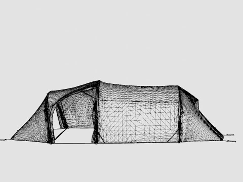 Lofoten Trek 5 Camp Tent 3D Model