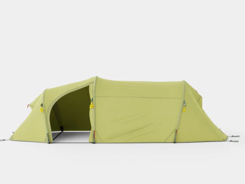 Fjellheimen Trek 3 Camp Tent 3D Model