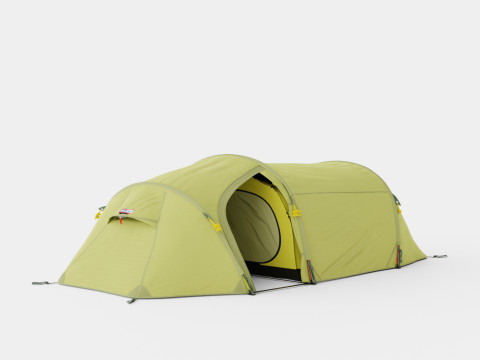 Fjellheimen Trek 4 Camp Tent Model 3D