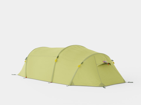 Fjellheimen Trek 4 Camp Tent 3D Model