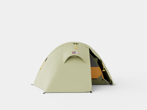 Svartvassbu 3 Tent Model 3D