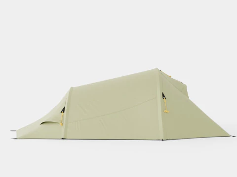 Svartvassbu 3 Tent 3D Model