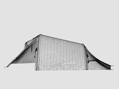 Svartvassbu 3 Tent Model 3D