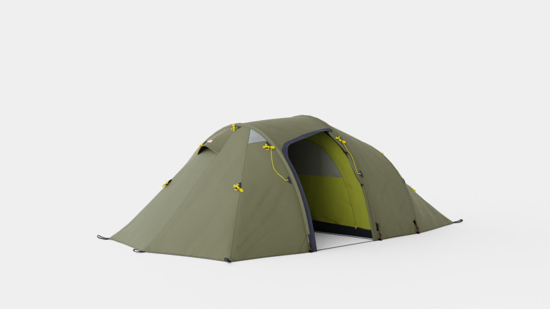 Gimle Family 4 Tent 3D Model .c4d .max .obj .3ds .fbx .stl .blend 