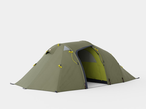 Gimle Family 4 Tent Model 3D