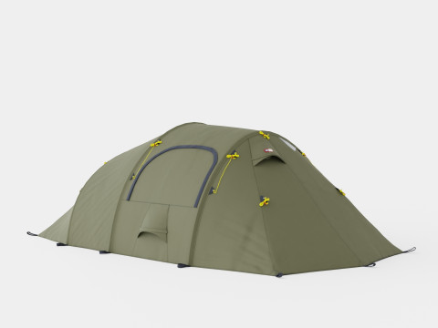 Gimle Family 4 Tent 3D Model