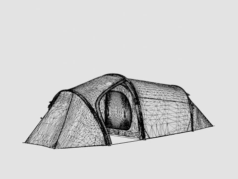 Lofoten Superlight 2 Camp Tent 3D Model